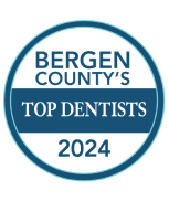 Bergen County’s Top Dentists 2024 award logo